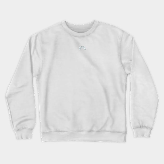 Arcoiris - Pocket Center Size Image Crewneck Sweatshirt by Paloma Navio